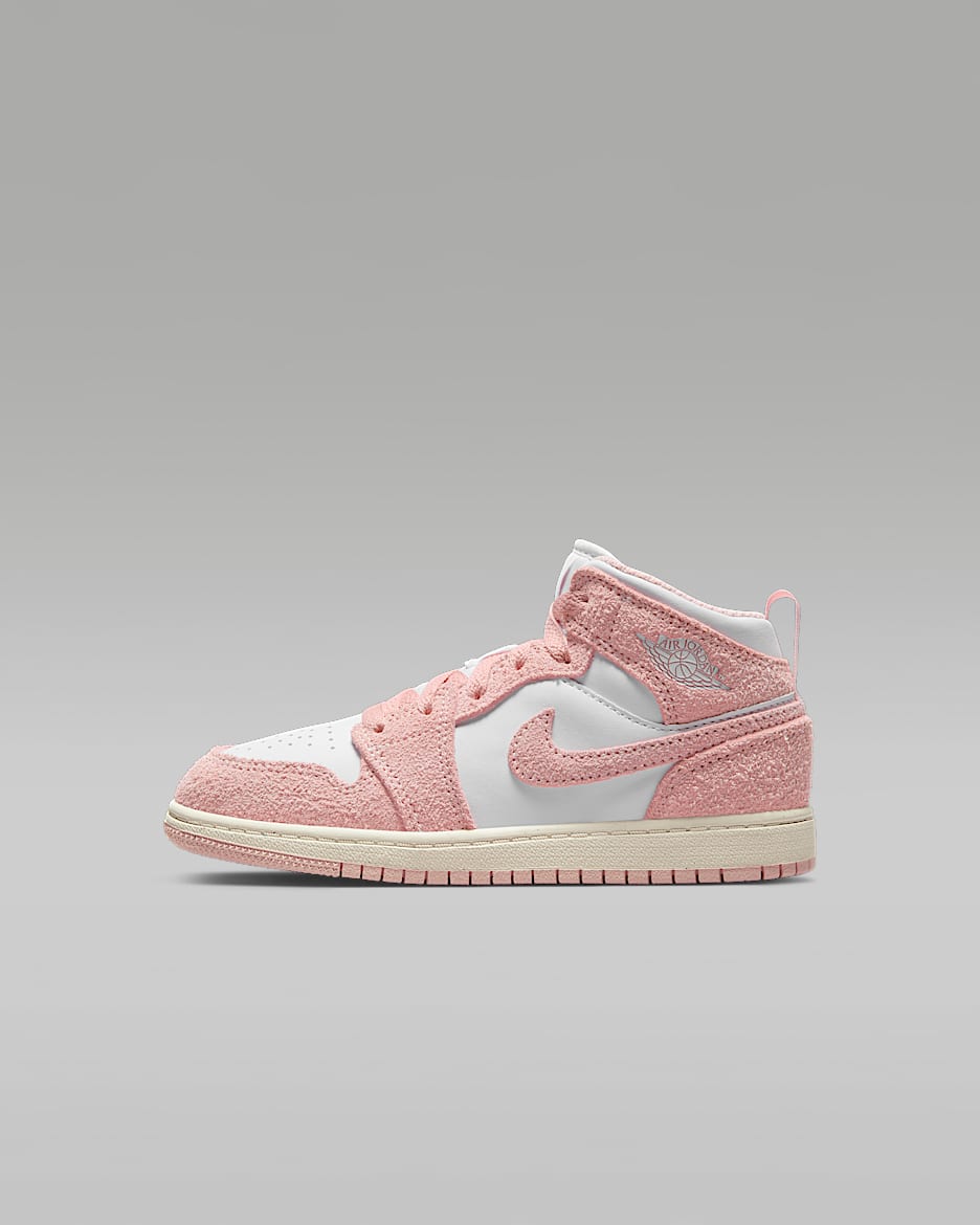 Nike jordan mid white discount